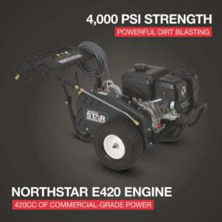 Hidrolavadora industrial 4000 psi Transmisión por Banda