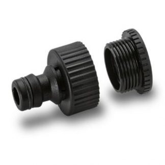 Adaptador para grifo de dos tamaños: G ¾ y reductor a G ½