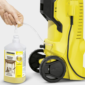 Como usar detergente en hidrolavadora karcher k2